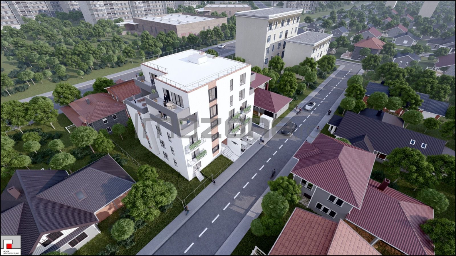 Gorjului, bloc nou, 2 camere, decomandat, 70mp, geam baie, living 26mp - Poză 11