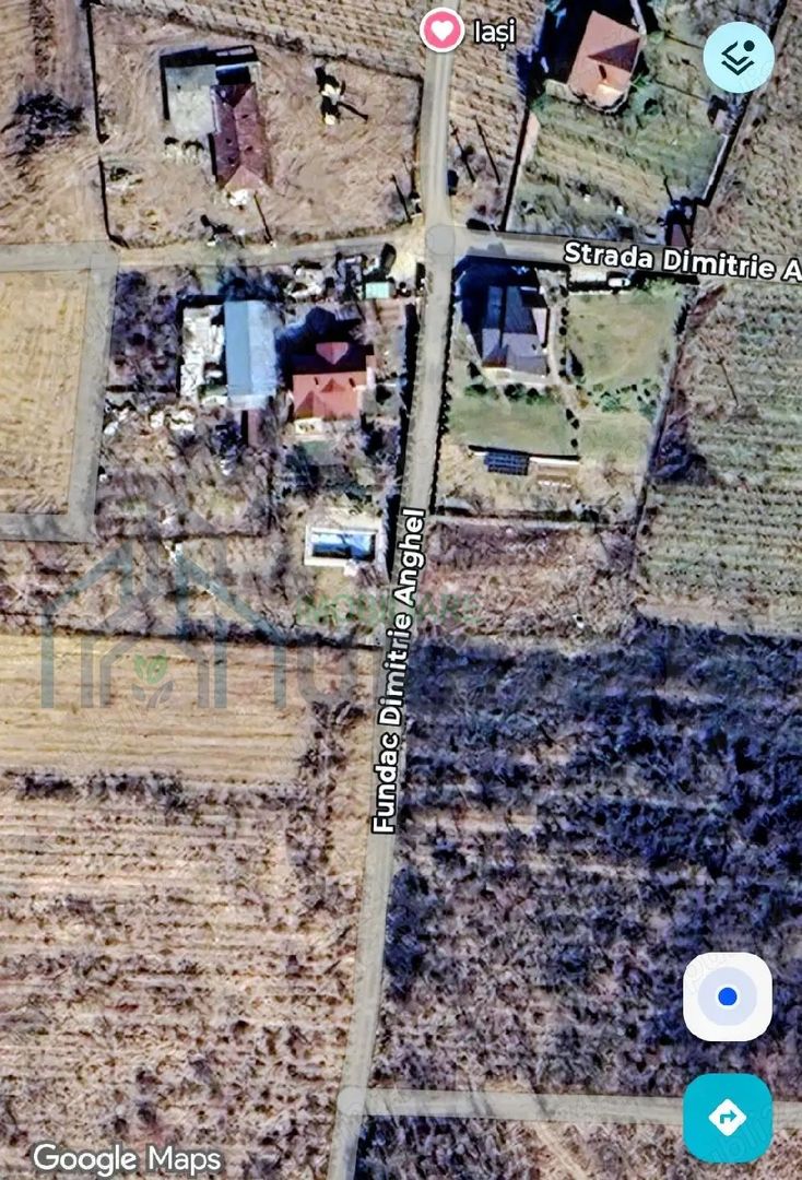 Teren intravilan 1000mp Bucium Iași - Poză 3