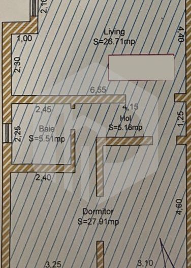 Aartament 3 camere - 65 mpu+ Parcare -  La cheie - Zona Centrala - Poză 2