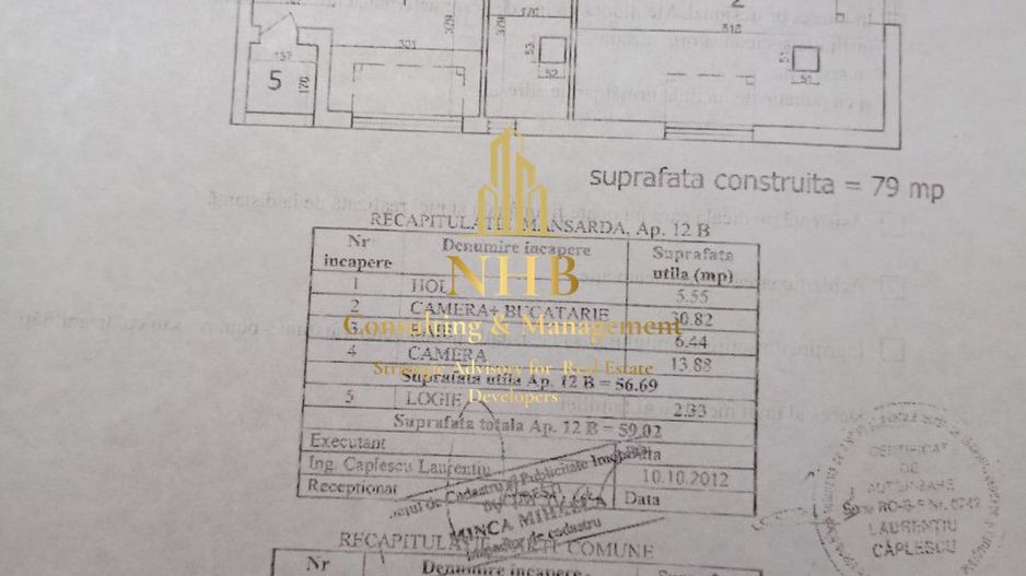 Apartament de 2 camere complet mobilat zona Damaroaia - Poză 12