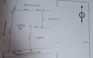 Teren intravilan Valea Lupului 842mp - Poză 2