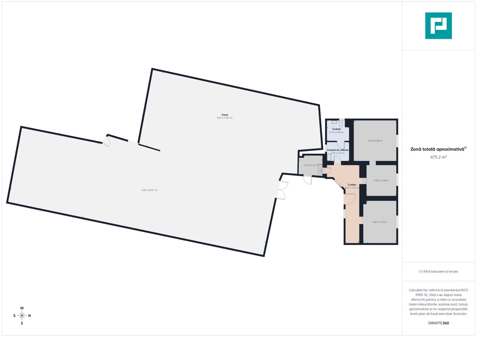 Hală și spații de birouri pe șoseaua principală - Poză 9