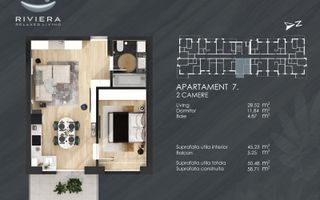 Sudio de vanzare in complexul Riviera Oradea - Poză 1