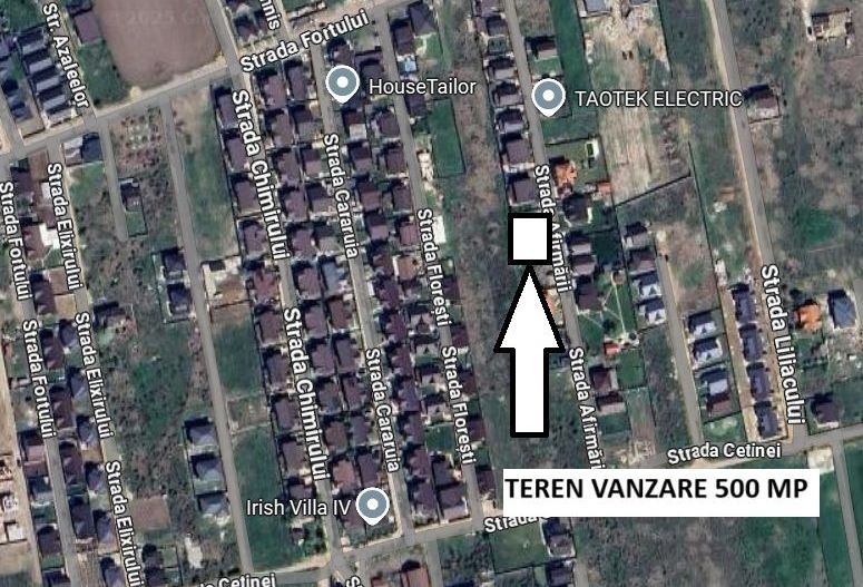 „Teren 500 mp între case, cu toate utilitățile – Domnești, Ilfov | Pr - Poză 5