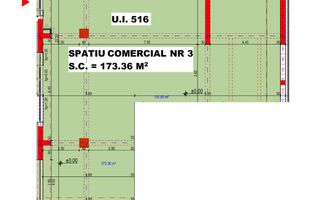 De inchiriat Spatiu Comercial, Emil Racovita, Berceni, Sector 4 - Schiță 5
