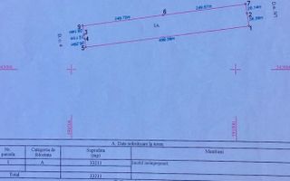 Teren 33.211 mp Tunari – ideal logistică, showroom sau producție - Schiță 5