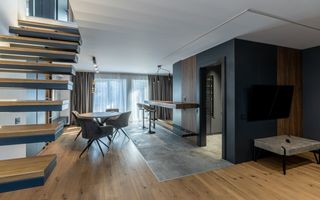 Penthouse mobilat lux, parcare, AC, bloc nou, Semicentral, zona Horea - Poză 14