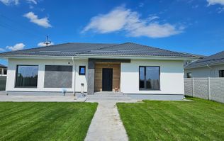 CASA SINGULARA DOMNESTI,FINALIZARE AUGUST, TOATE UTILITATILE, COMIS 0%