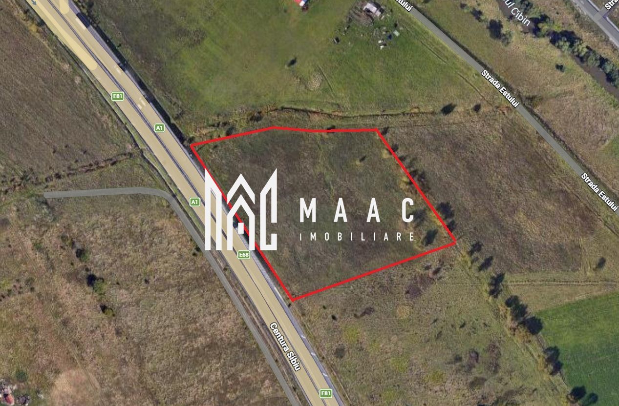 Teren intravilan 9275 mp I Constructii I Investiție I Sibiu - Poză 1