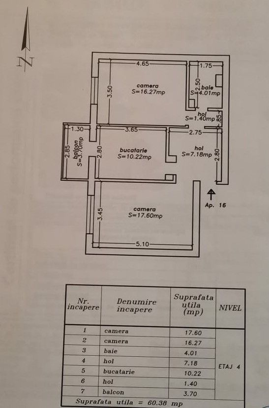 APARTAMENT 2 CAMERE LIPOVEI - Poză 15