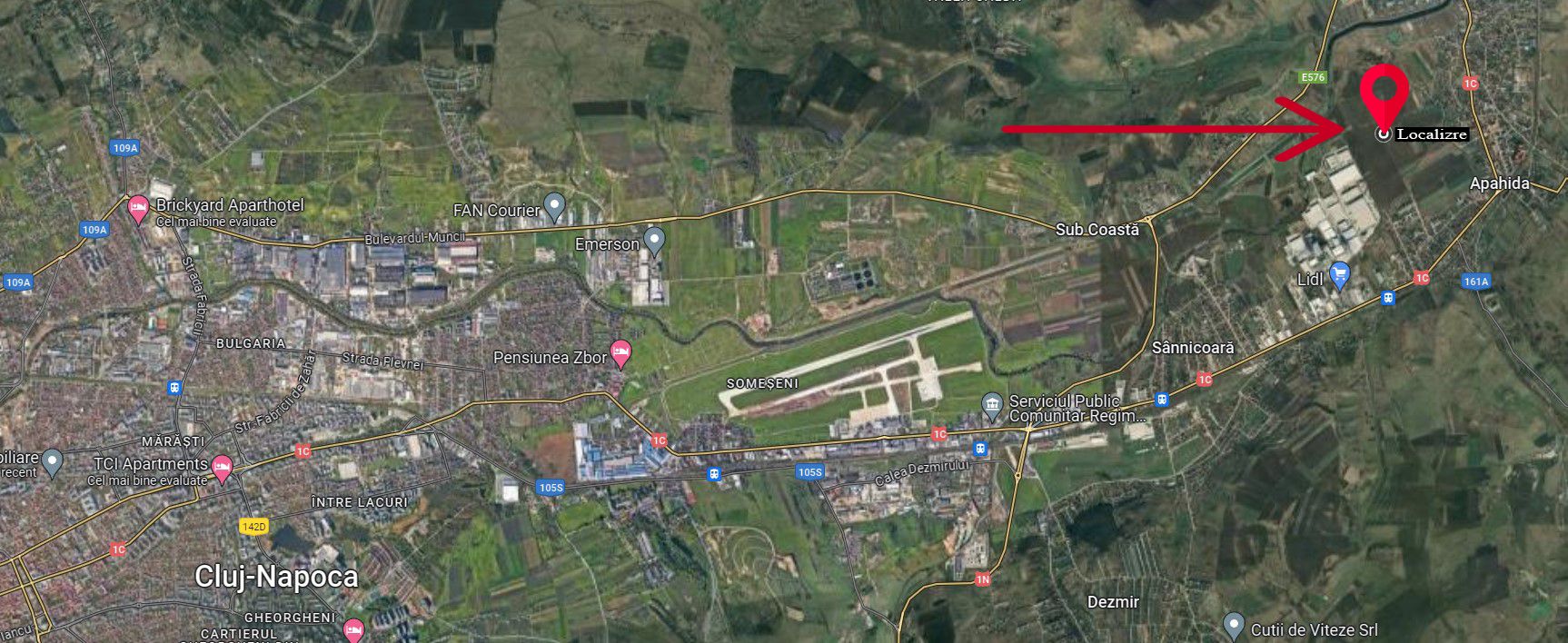 Teren Investitie 4060mp-Potential ridicat in Zona Industriala, Apahida - Poză 4
