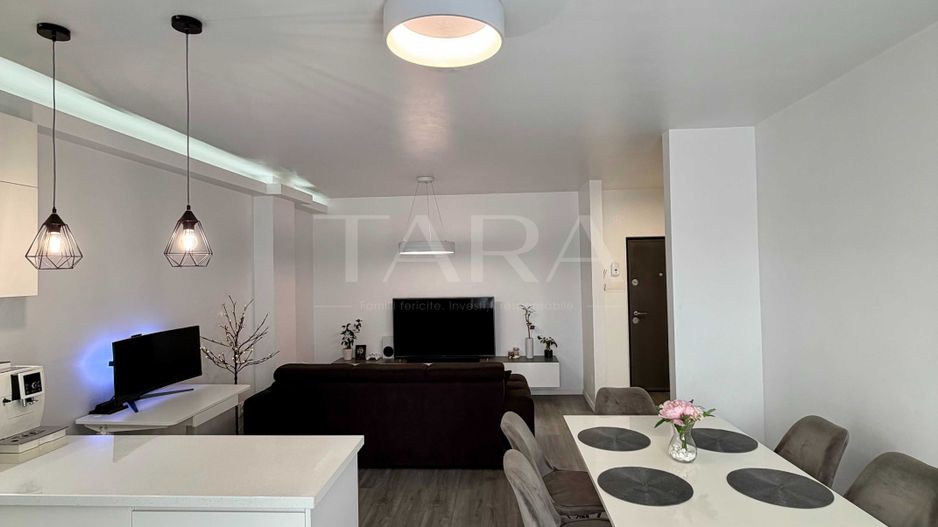 Apartament modern, 2 camere, parcare subterană,  zonă linistita. - Poză 2