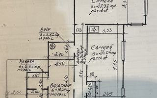 Proprietate Unica Apartament 3 Camere si Curte Privata Andrei Muresanu - Schiță 12