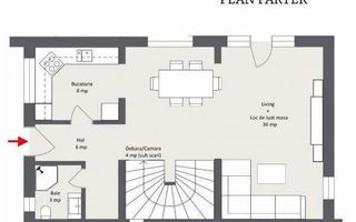 Casa Individuala Moderna cu 5 camere, in Cartierul Arhitectilor - Schiță 11