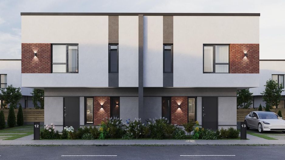 Vila tip duplex 4 camere Pompa Caldura Titan Pallady - Poză 2