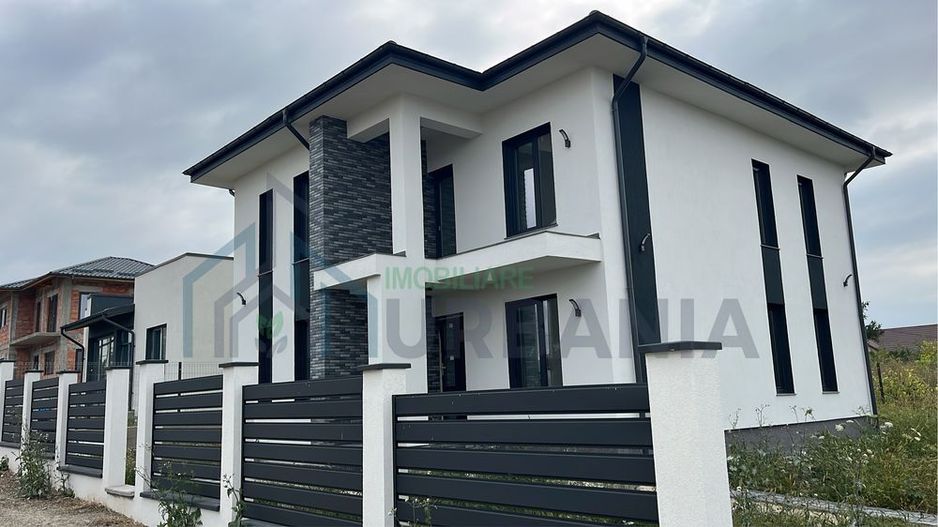 Vilă nouă, P+1, 4 camere, curte 400 mp, Hlincea, Vișan - Poză 1