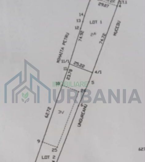 Teren intravilan în satul Chiperești, Iași – 3.067 mp, deschidere 19 m, utilități la limită - Poză 2