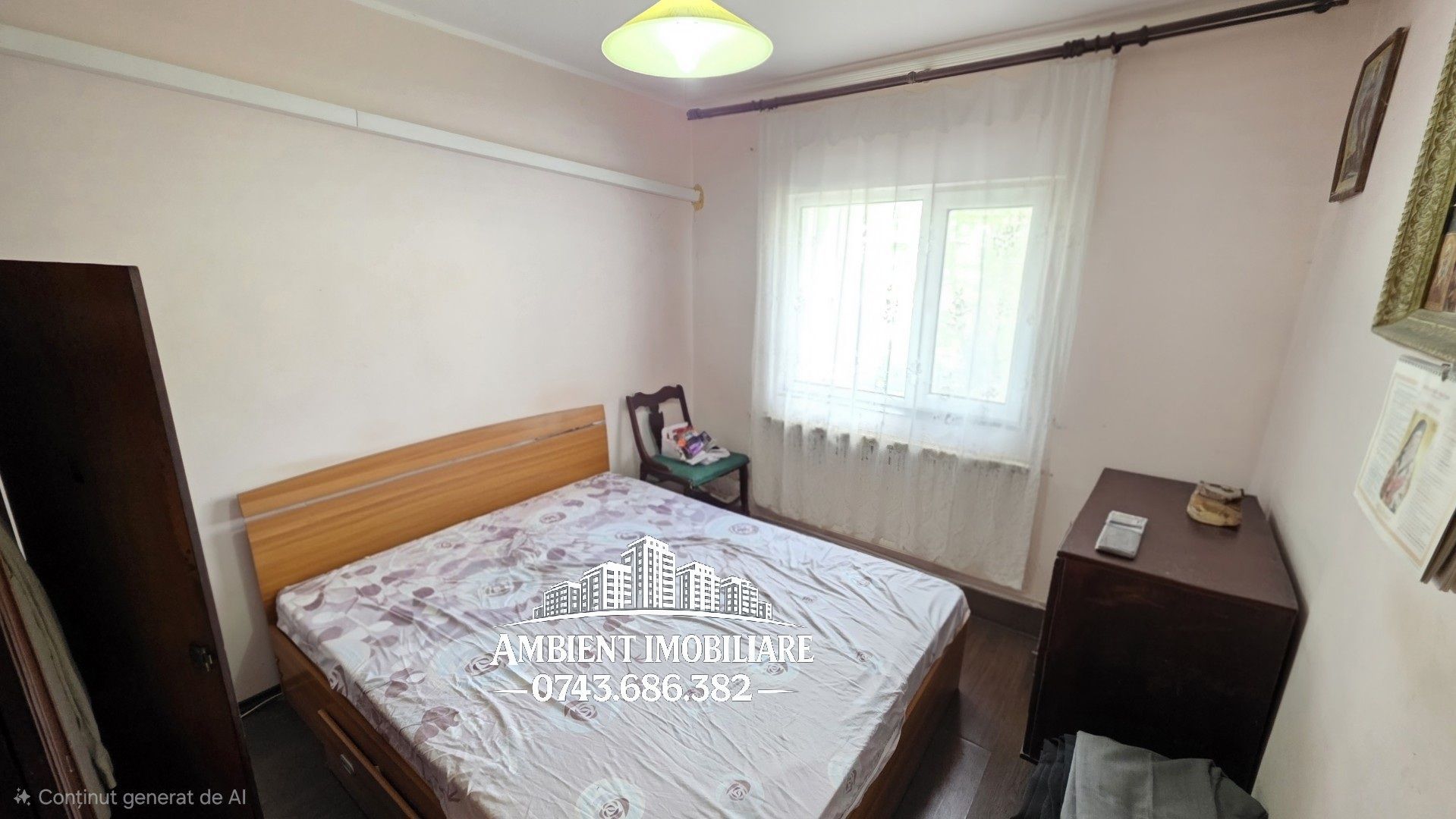 Apartament 3 camere, mobilat si utilat, etaj 3, zona CARTIER; - Poză 8
