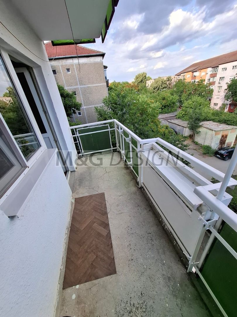 Aradului Vest, 3 camere decomandate, 2 bai, 2 balcoane, centrala gaz, - Poză 11