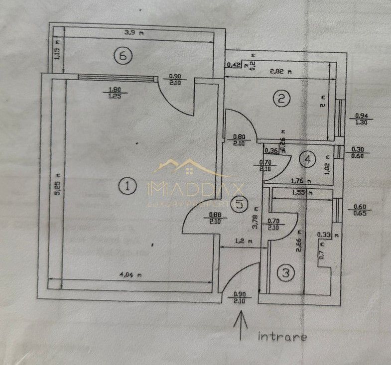 PRIMA ÎNCHIRIERE / STUDIO PREMIUM 41.35 MP //  ZONA DECEBAL - Schiță 32