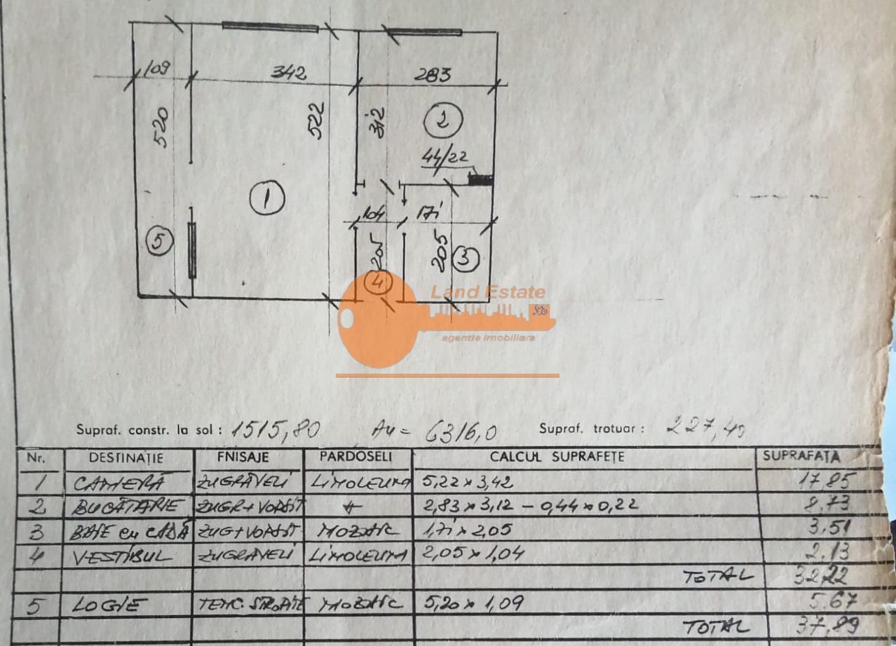 Garsoniera la 900m de metrou Goejului - Schiță 7