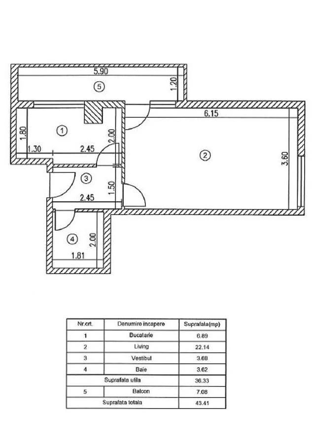 Garsoniera- Piata Victoriei - Poză 9