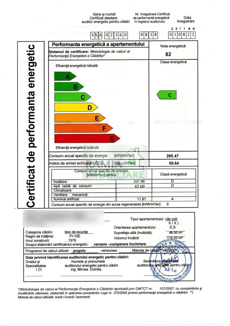 Apartament 2 camere complet renovat Bd. Vlahuță, panoramă spre Tâmpa - Poză 13