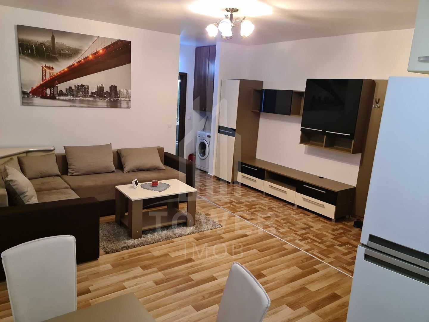 Închiriez apartament 2 camere – mobilat, utilat, parcare zona Doamna Stanca - Poză 1