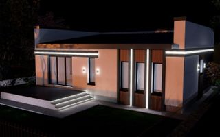 Casa individuala parter || 4 camere 2 bai || teren 309mp - Poză 5