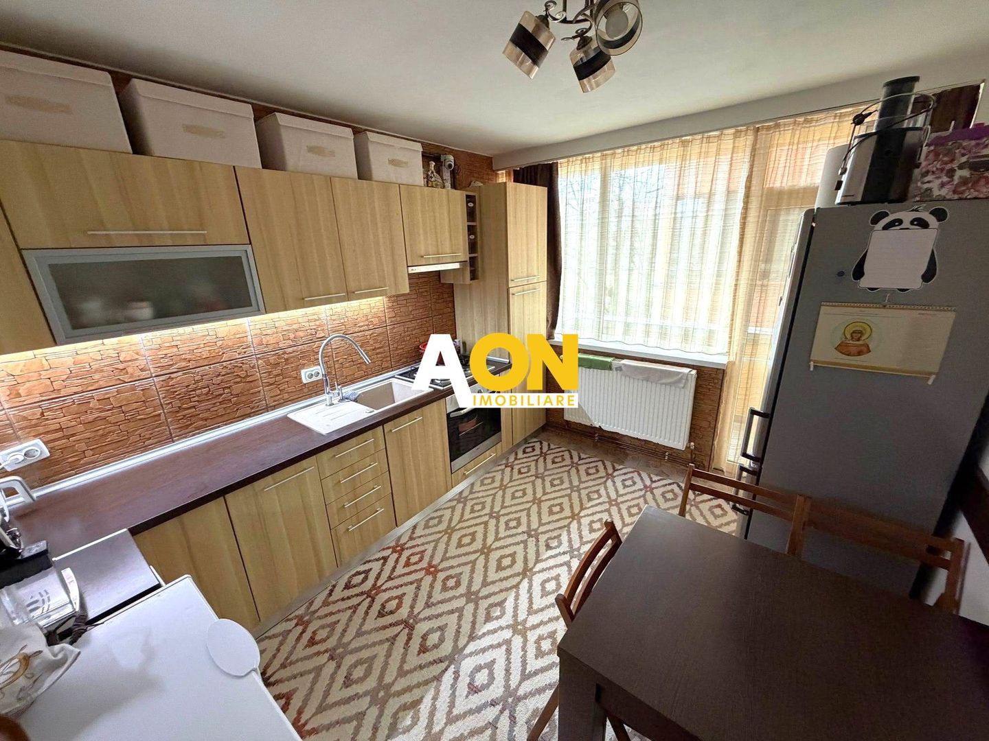 Apartament 3 camere, 2 balcoane, decomandat, mobilat, utilat, Ampoi 3 - Poză 3