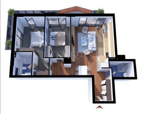 Apartament modern cu 3 camere, Grand Park Residence, Cluj-Napoca. - Poză 11