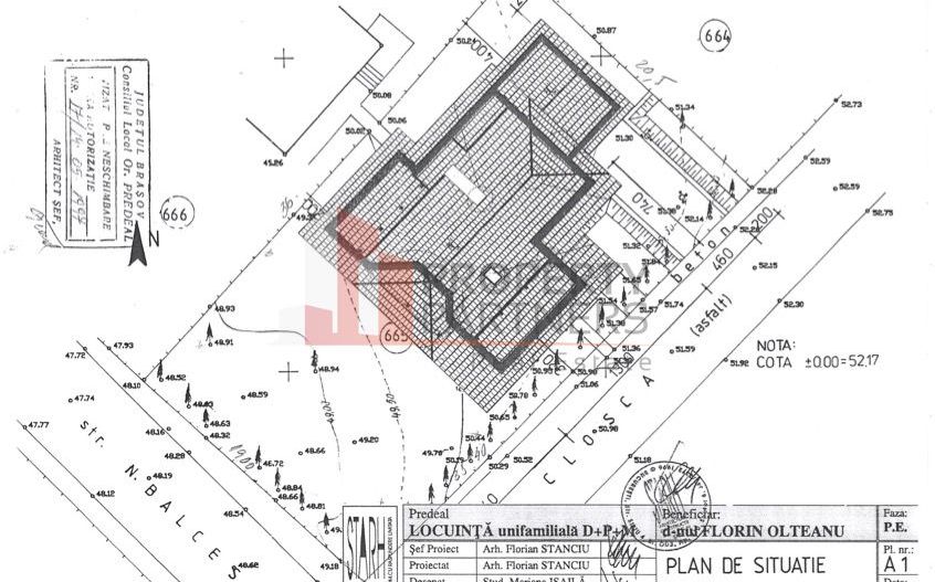 Casa de vacanta Predeal - Schiță 34