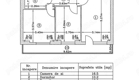 APARTAMENT 3 CAMERE LACUL TEI