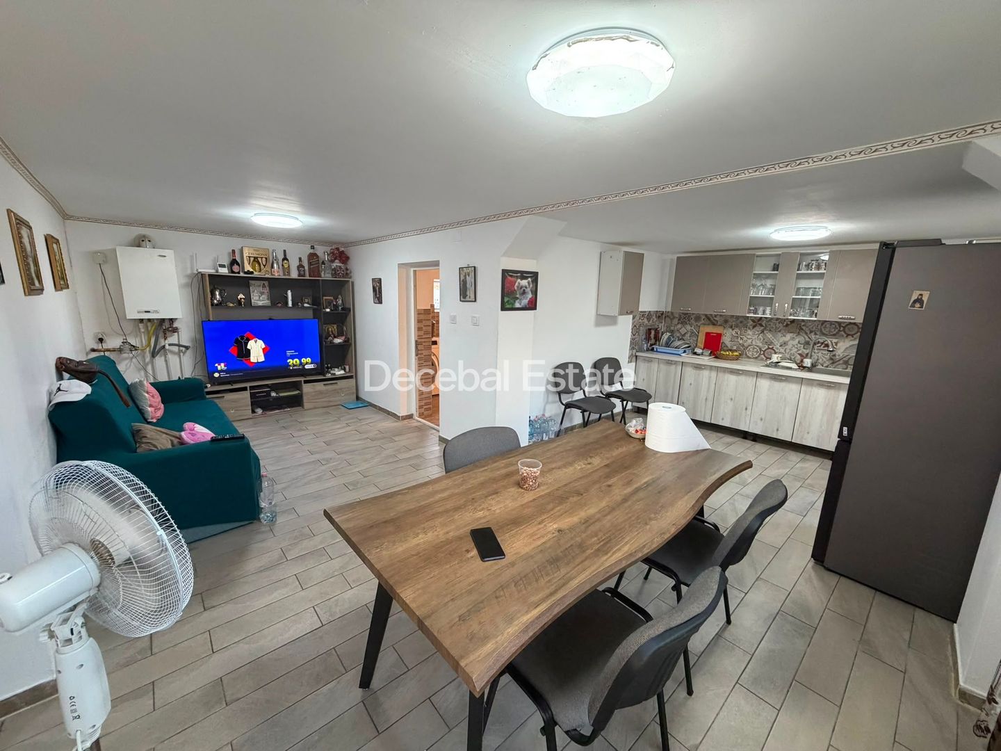 Casa berceni 105 mp utili mobilat , centru curte 425mp  gaze asfalt - Poză 18