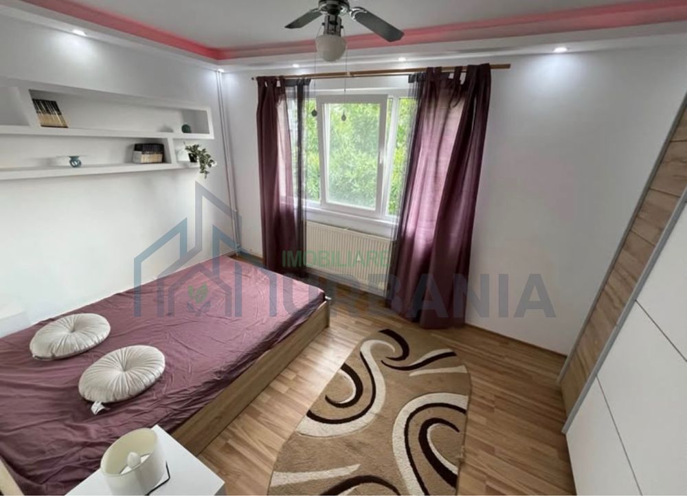 Apartament de închiriat, 55 mp, 2 camere, renovat modern, zona Podu Roș / Cantemir (Palas Campus), Iași - Poză 4
