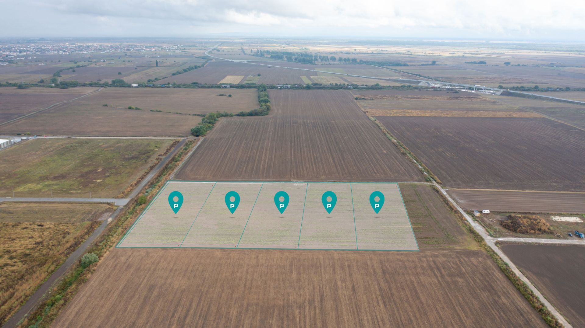 Teren Industrial Zona Șagului- 35eur mp - Poză 4