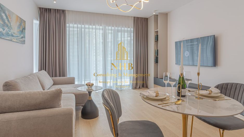 Apartament 2 camere  Nou cu Vedere la Lac – One Lake Club, Etaj 6 | Terasă 10 mp - Poză 17
