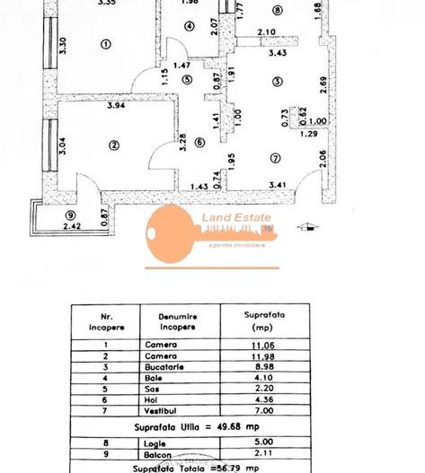 Apartament cu 2 camere Sos Pantelimon- Metrou Inacului 10 minute - Poză 9