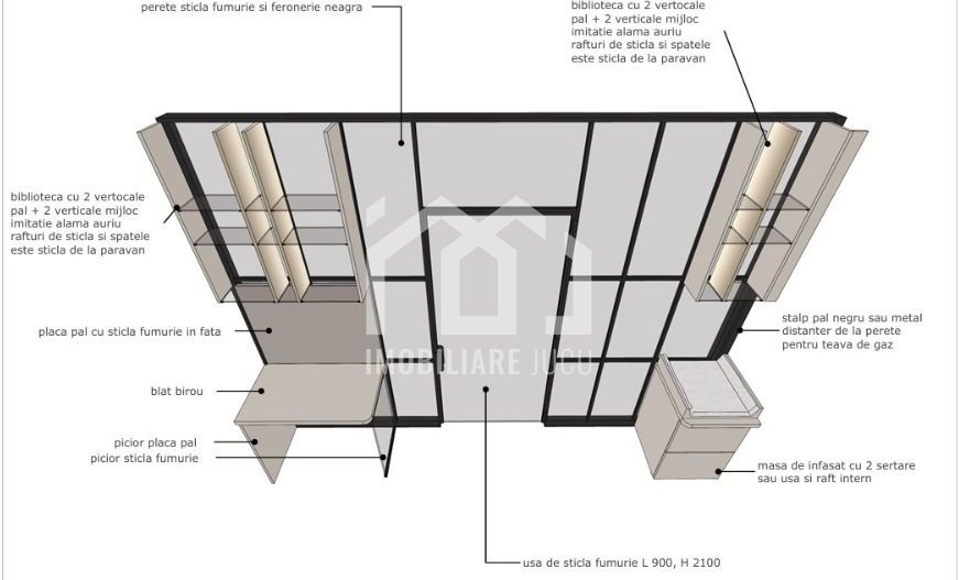 Apartament 2 camere finisat, 50mp,  Bloc nou, Sannicoara - Poză 25