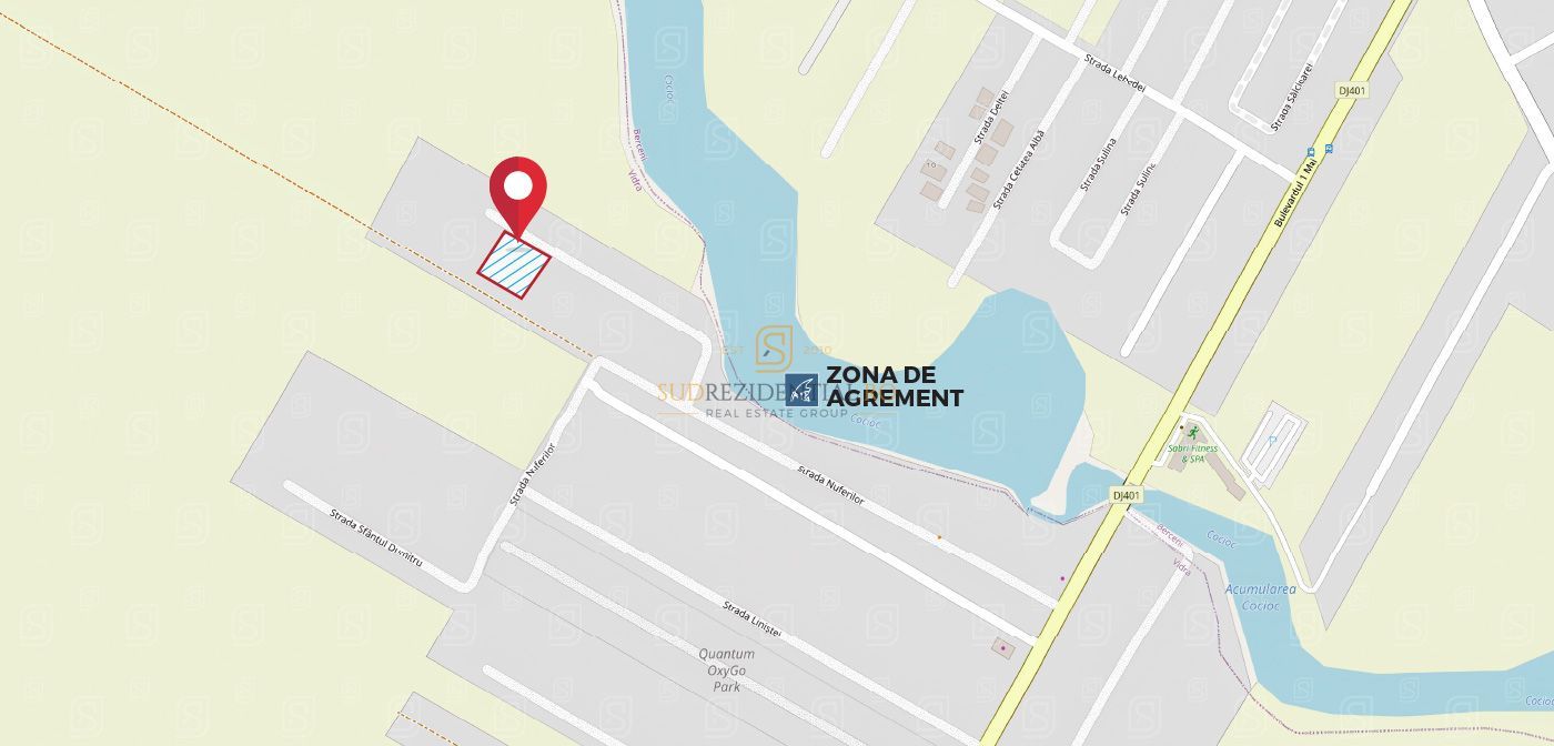 Lot de teren intravilan, 465mp, Str.Trestiei, Mamina, Comuna Vidra, IF - Poză 2