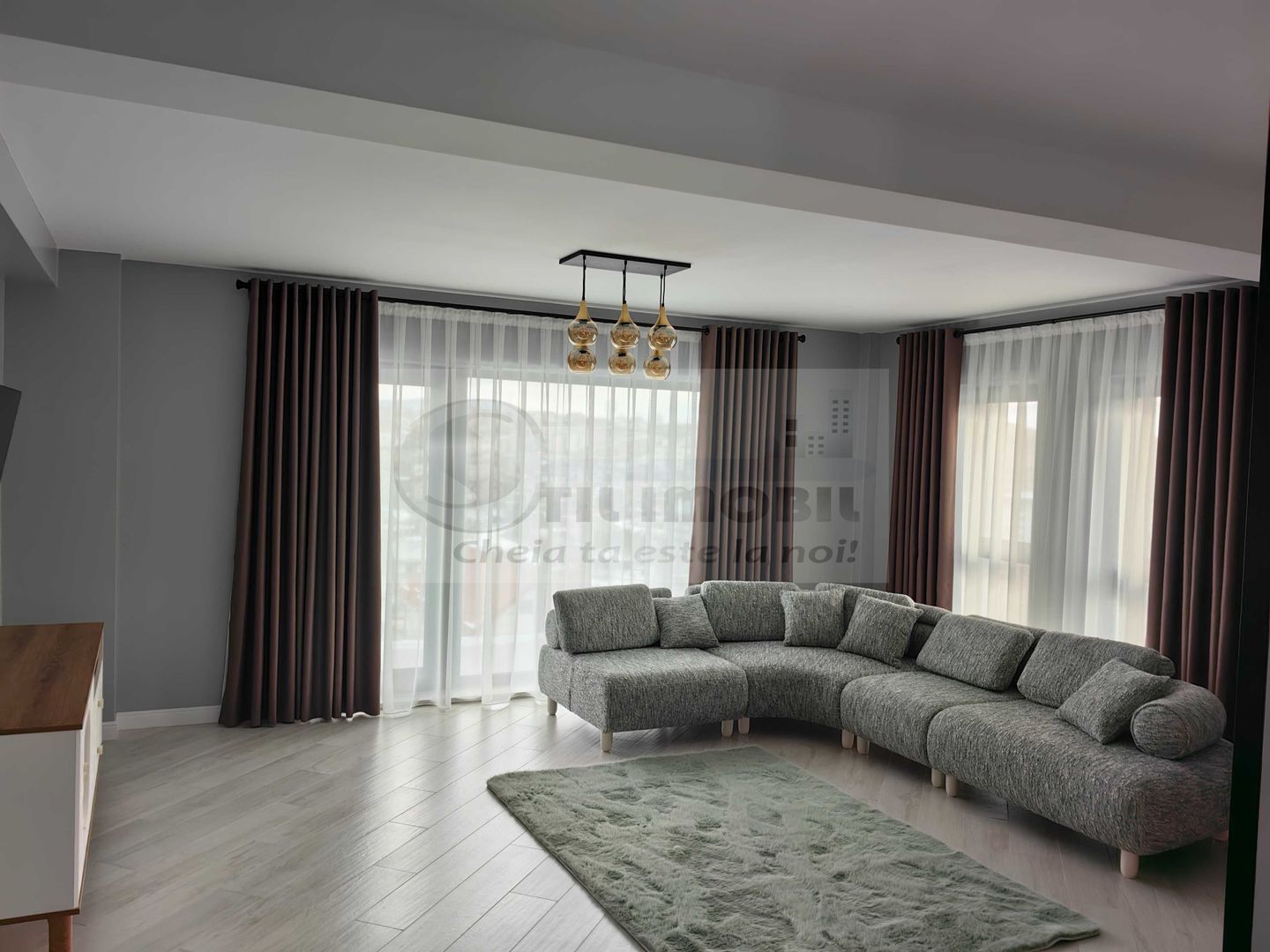 Apartament modern cu 2 camere si balcon - zona Frumoasa - 650€ - Poză 2