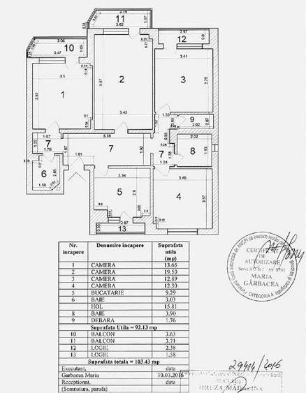 APARTAMENT 4 CAMERE | ETAJ 2 - Poză 35