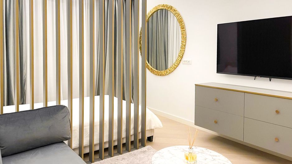 De închiriat studio complet mobilat - Dressing Walk In– Cortina North - Poză 1