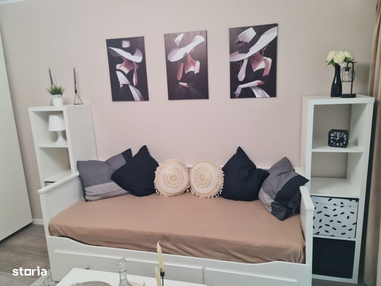 Garsonieră renovată, prima închiriere, 10 minute de metrou Crângași - Poză 4