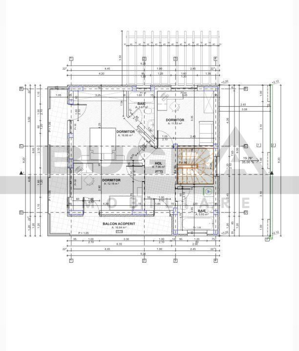 Casa individuala, 120 mp utili, 350 mp teren - Schiță 11