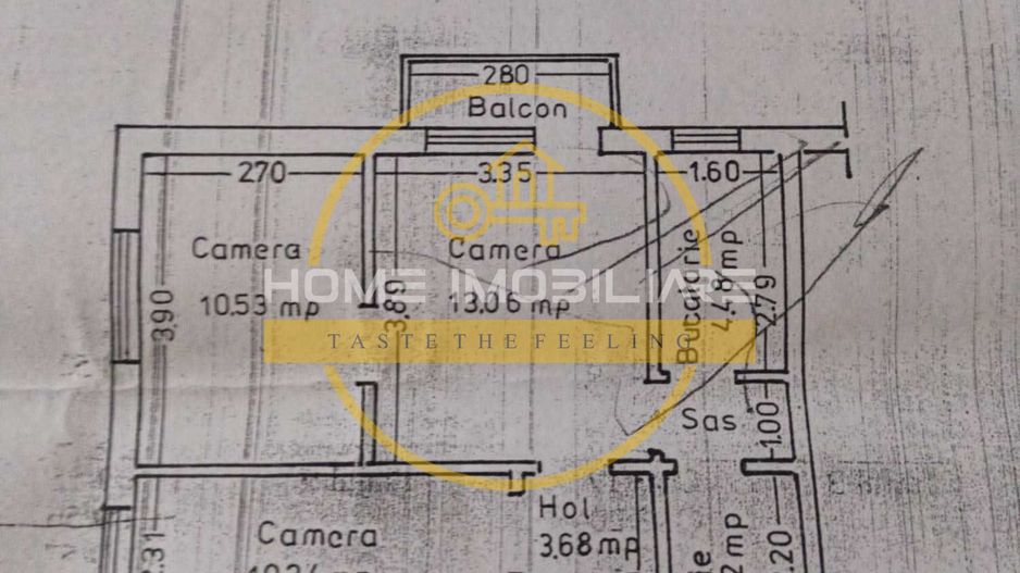 Apartament 3 Camere/ 57mp / Zona Alexandru cel Bun - Poză 8