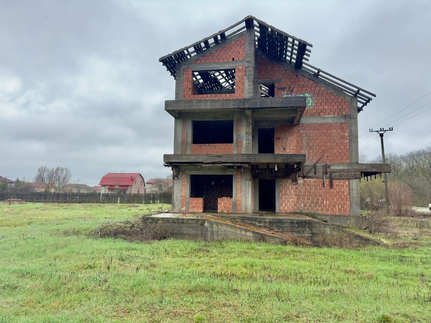 Vila Individuala S+P+1+M cu Teren 1000mp langa Padure - Balotesti - Poză 37