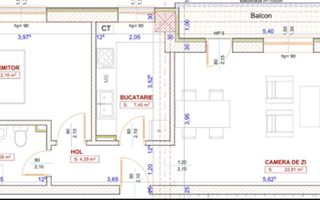 2 camere Rond OMV Pipera \ 2 rooms Ron OMV Pipera - Poză 9