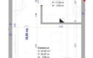 Apartament cu 1 cameră, în Florești – zona Terra. - Poză 1