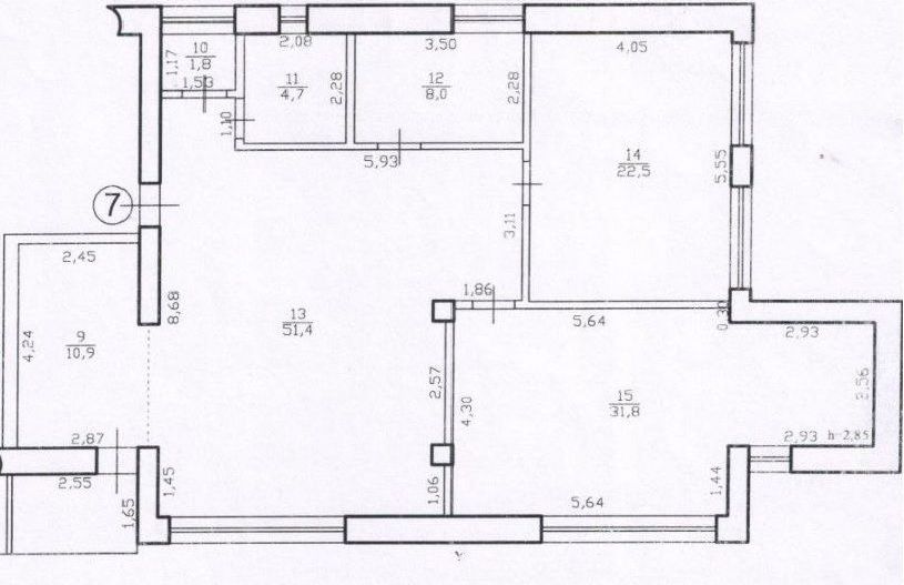 Chirie, spațiu de birouri, 133 mp, str. Mioriţa, Centru. - Poză 22